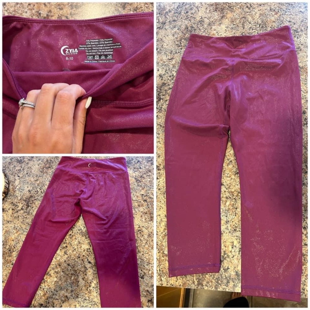 Zyia metallic leggings
